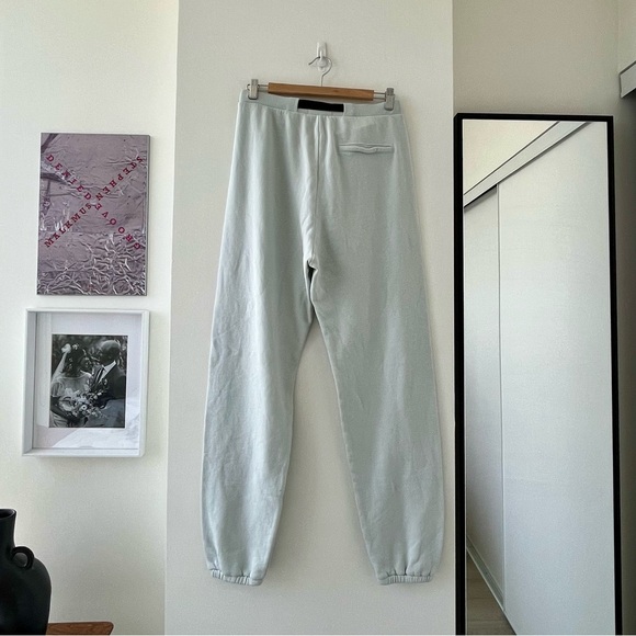 John Elliott BELTED VINTAGE FLEECE SWEATPANTS - SKY - Picture 9 of 13